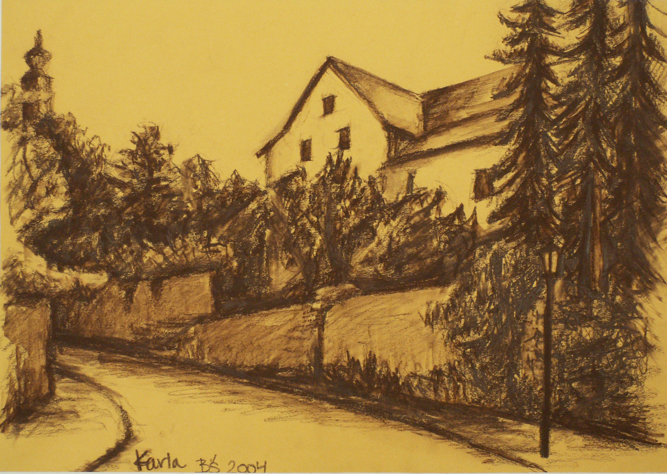 Banská Štiavnica, street